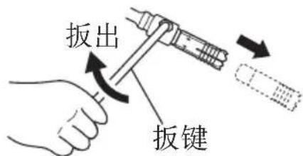 扳出 扳键
