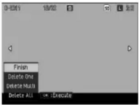 0-10/19 18/22 Finish Delete One Delete Multi Delete All OK: Execute