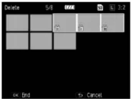 Delete 5/8 OK S L 3:2 OK End Cancel