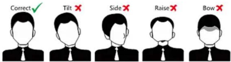 Correct ✓ Tilt ✗ Side ✗ Raise ✗ Bow ✗