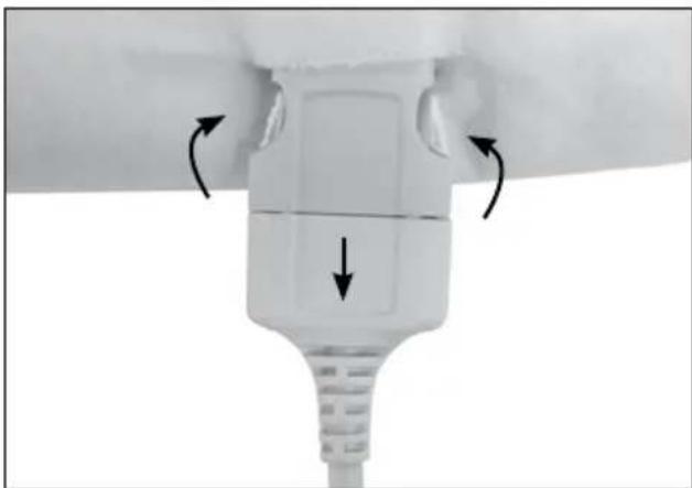 BREVILLE BodyZone BZB417WHT - TO DETACH THE CONTROLLER/S - 1