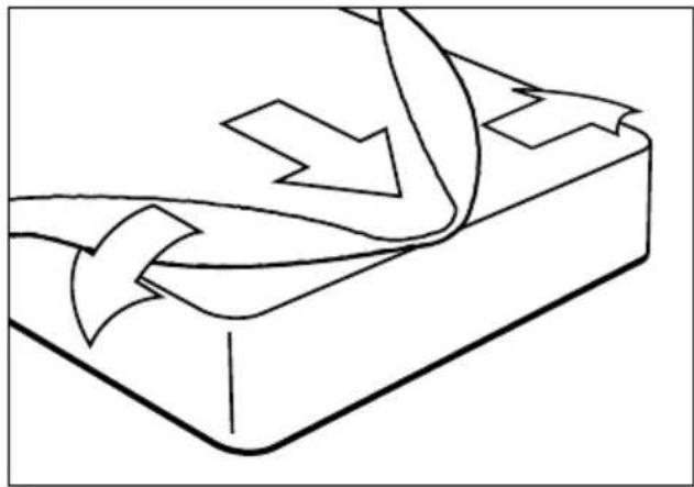 BREVILLE BodyZone BZB417WHT - SECURING YOUR FITTED HEATED BLANKET - 1