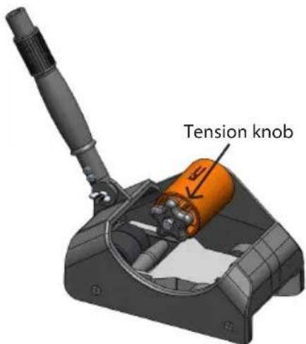Tension knob