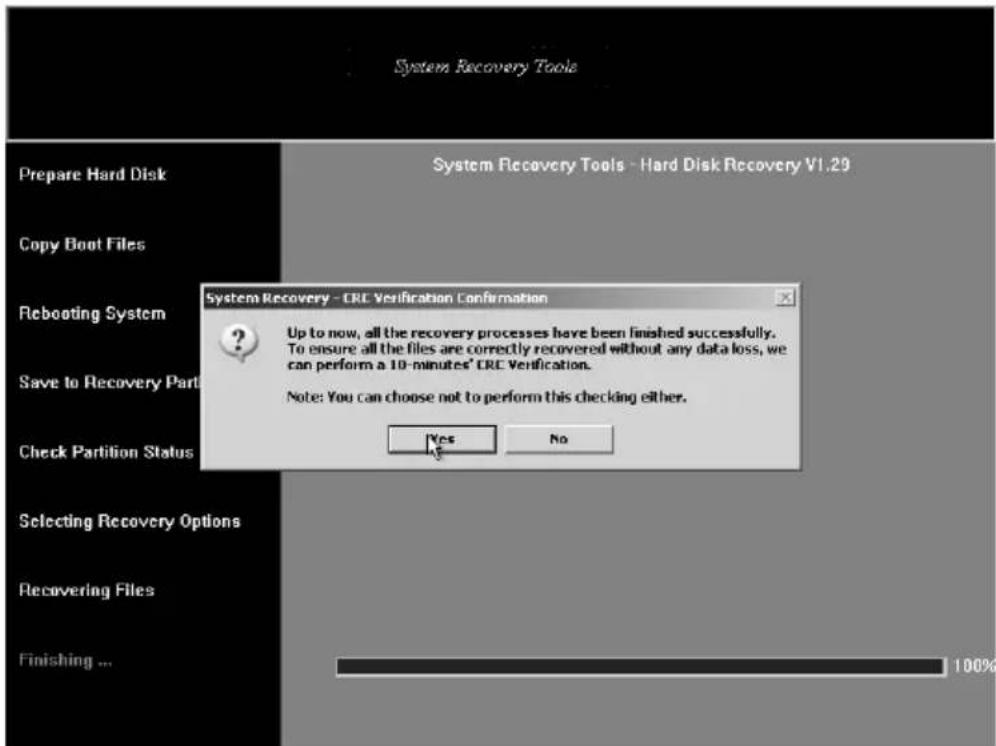 Everex StepNote NM3500W - System Recovery - 3
