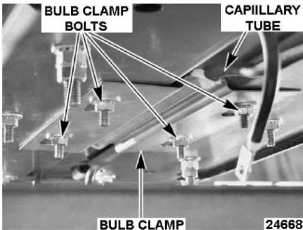 BULB CLAMP BOLTS CAPIILLARY TUBE BULB CLAMP 24668