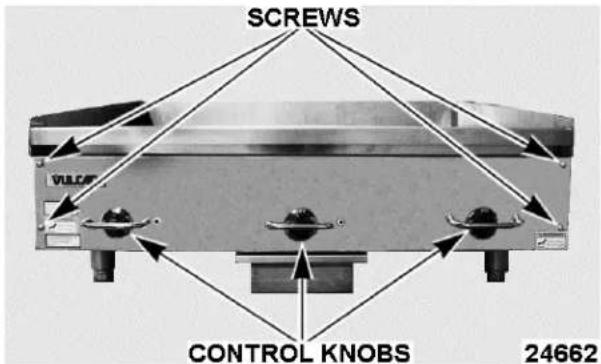 SCREWS CONTROL KNOBS 24662