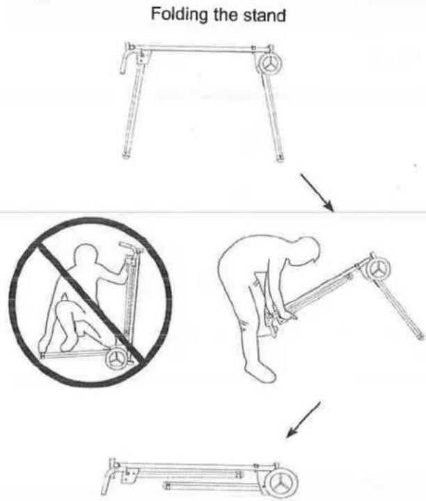 Folding the stand No A B C D E F G H I J K L M N O P Q R S T U V W X Y Z