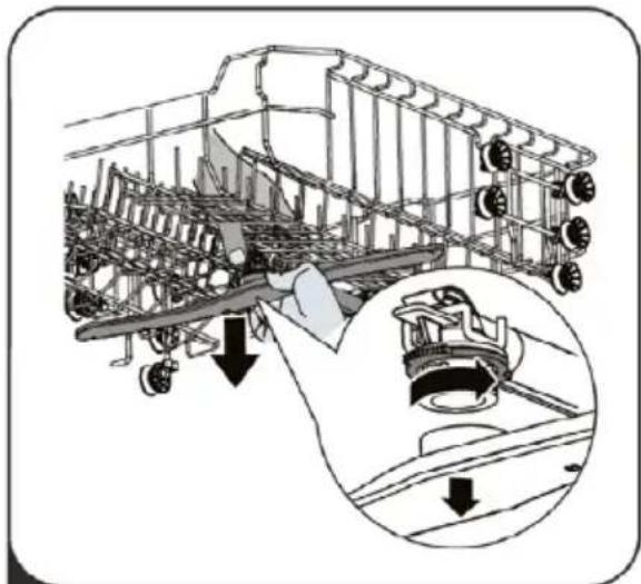 Technical illustration of an aircraft wing assembly with structural framework and internal components, showing two circular insets highlighting the component (no text or symbols present)