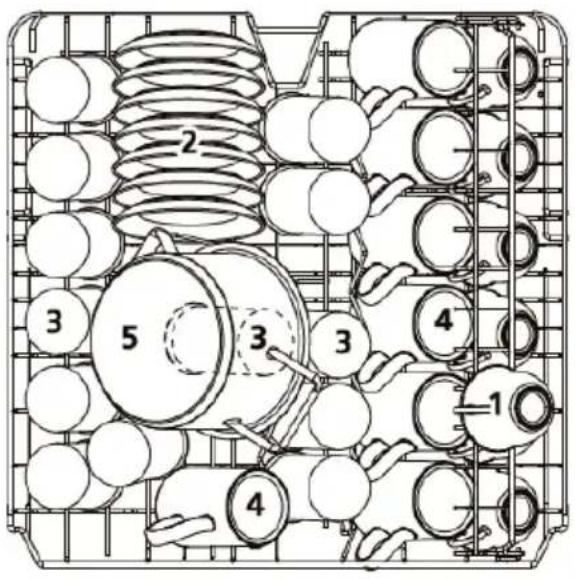 Technical diagram of a mechanical assembly with numbered components, likely for engineering or manufacturing documentation.