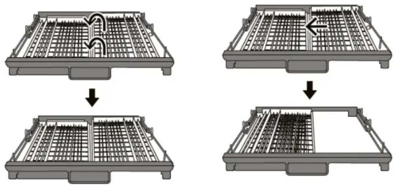 Vivax DWB-601473B - Cutlery Rack used Tips - 1