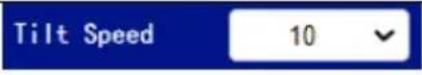 DataVideo PTC-305T - The PTZ Control Area of the Web UI - 6