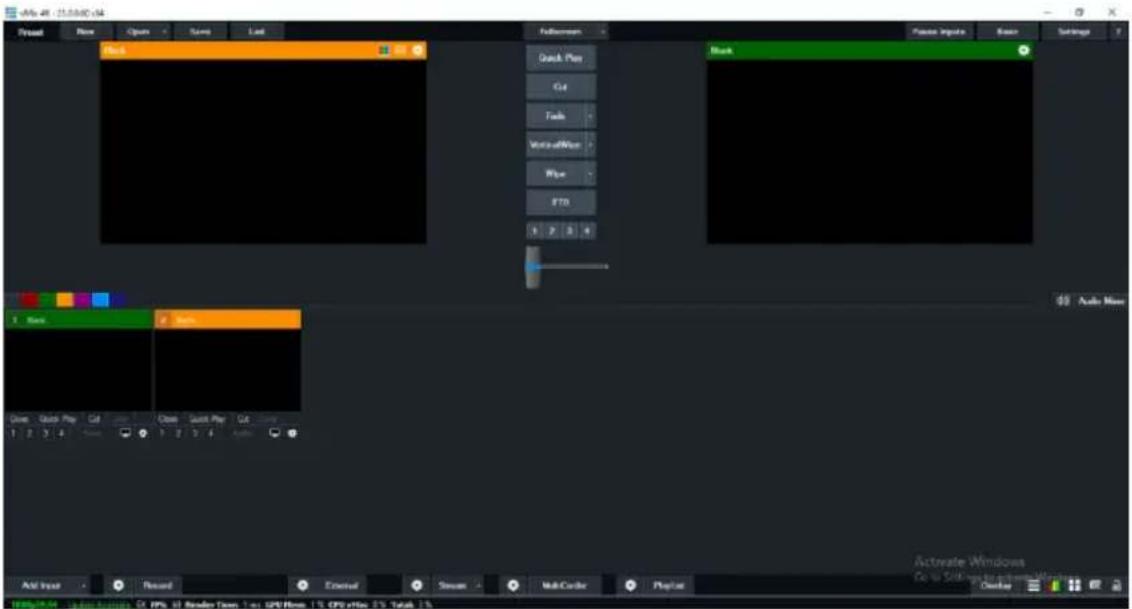 File 48 - [1.0.0.0] x4 Spread Flow Open Save Last Back Add Back Quick Pin Cut Tools Virtual/More Pipe PTD 1 2 3 4 Blank Auto New Start Next Down Quick Play Cat Close Squick Play Cat Close 1 2 3 4 Edit Input Reward External Stream Mid-Center PlayList Activate Windows Go to Settings for the Home Window Device