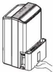 PANASONIC F-YWP33N - Handling of full water tank - 1