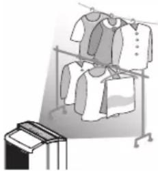 PANASONIC F-YWP33N - Tips for drying effectively - 3