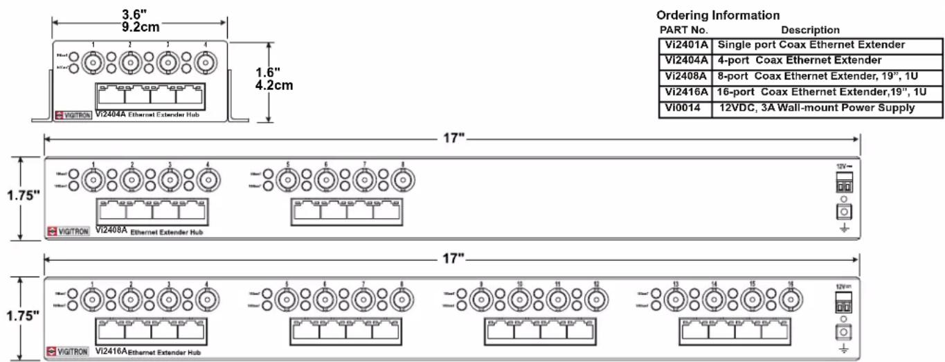 Barox Vi2408A - Drawings - 1
