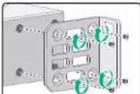 Hikvision DS-3E3728F-H - Mounting the switch in a rack - 2
