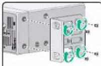 Hikvision DS-3E3728F-H - Mounting the switch in a rack - 1