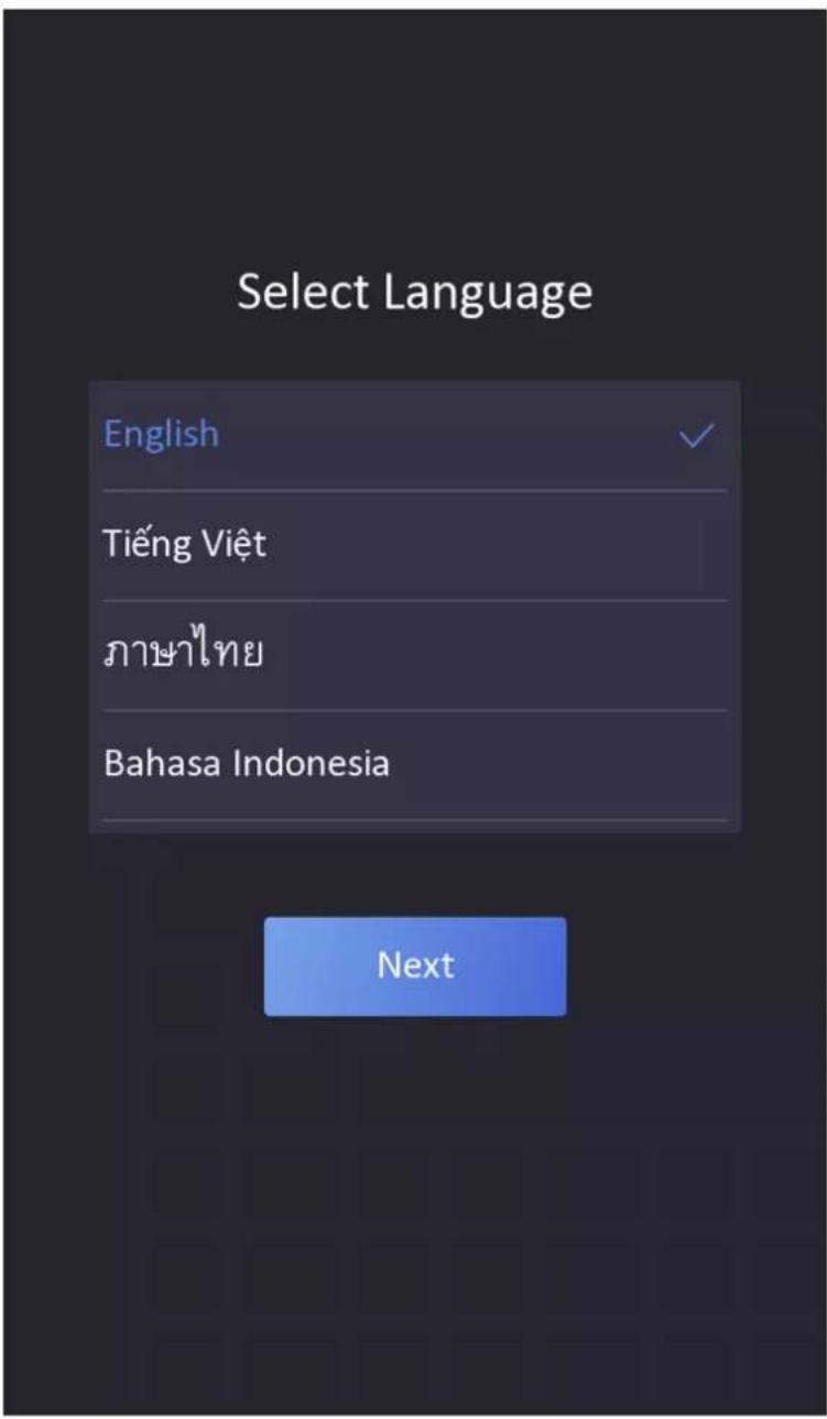 Select Language English Tiếng Việt ภาษาไทย Bahasa Indonesia Next
