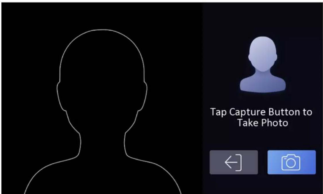 Tap Capture Button to Take Photo