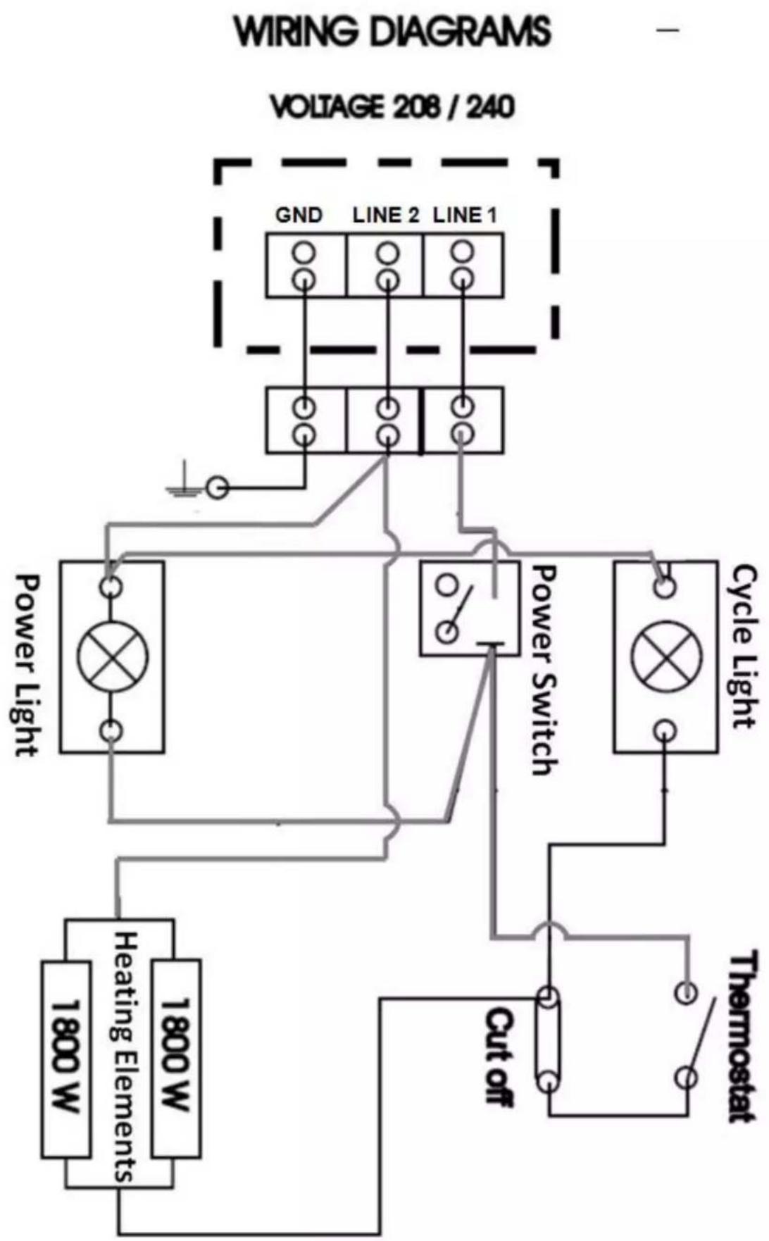 Vulcan VMCS-101 - Electrical Connections - 1
