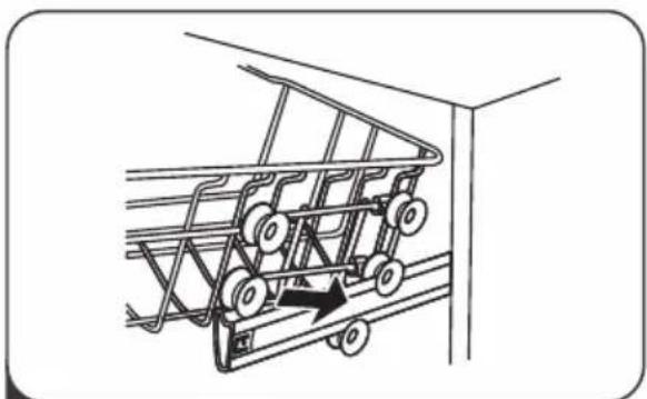 Cookology CSID601SS - Adjusting the upper basket - 3