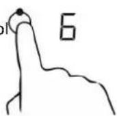 Cookology CITP301 - If the timer is set on one zone: - 1