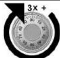 HONEYWELL 2203 - STEP 1: OPEN SAFE USING COMBINATION - 1