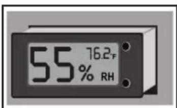 55% RH 76.2°F