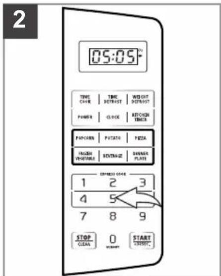 05:05 TIME CHAIR TIME DETRUST WIDTH DETRUST POWER CLOCK KITCHEN TIMCK PAPCORN POTATO PEZZA PANISH PRESTABLE RETRAZI DIAMMER PLATE 1 2 3 4 5 7 8 9 STOP CLEAN 0 START START