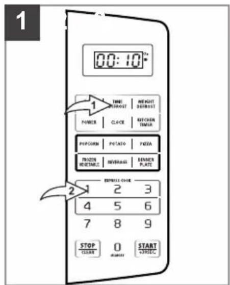 1 00:10* TIME POTATO | WEIGHT DIMBUST POWER | CLAER | KITCHEN TIMBER POP CORM | POTATO | PETA PROTON BEVERAGE | BEVERAGE PLATE EXPRESS ONE 1 2 3 4 5 6 7 8 9 STOP CLARE | 0 | START +PRICE