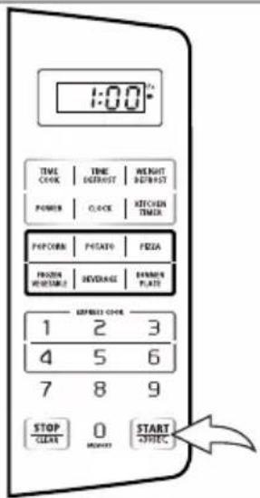 1:00 TIME COOK TIME DEREST OF WEIGHT WEIGHT DEREST OF POWER | COCK | KITCHEN TIMER POTCHIN POTATO FEEA FROZEN MOZZARE BEVERAGE BANANA PLATE OFFICE COVER 1 2 3 4 5 6 7 8 9 STOP 0 START CLEAR MOUNT STOP START STOP