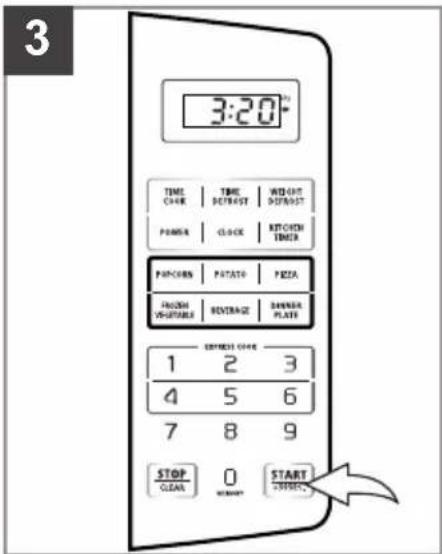 3:20 TIME CARE TIME DETROST WEIGHT DISTRICT PUMPA CLOCK KITCHEN TIMES PAPCORN POTATO PEZZA FULLER VEGETABLE BENTAGE DINNER PLATE EXPRESS CARE 1 2 3 4 5 6 7 8 9 STOP CLEAR 0 START WHIPM