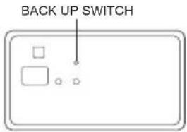 BACK UP SWITCH