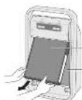 PANASONIC F-PBJ30M - Remove the deodorizing filter from the poly bag. - 1