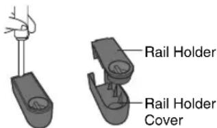 Rail Holder Rail Holder Cover