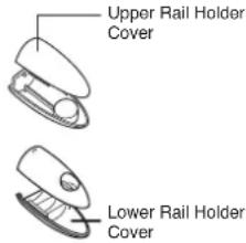 Upper Rail Holder Cover Lower Rail Holder Cover