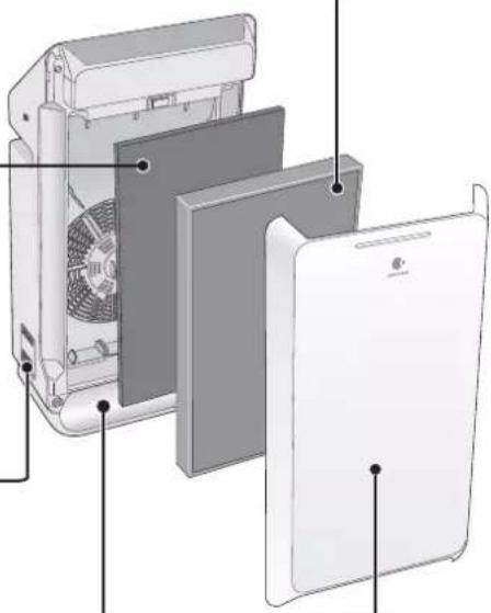 PANASONIC F-PXM55A - Vệ sinh mặt trước (màu đen) bằng máy hút bụi, v.v. - 2