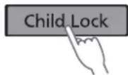 PANASONIC F-PXM55A - Child lock Khóa trẻ em - 1