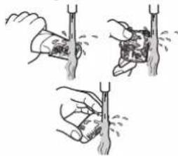 PANASONIC ER-GK75 - remove heavy dirt - 1