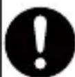 PANASONIC NI-GHF025 - CAUTION - 2
