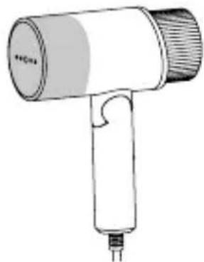 PANASONIC NI-GHF025 - Do not touch the hot surface (such as the surface of the soleplate, any side of the iron and the hot area around it) during use. - 1