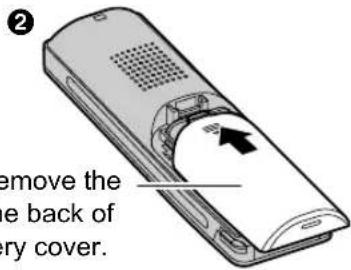 2 remove the e back of very cover.