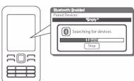 Sharper Image SBT559 - Pairing the headphones with a Bluetooth enabled device - 5