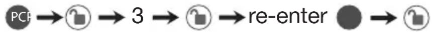 HONEYWELL 8712109 - DELETE ALL USER CODES - 1