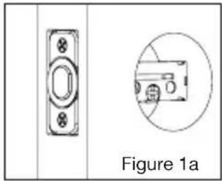 HONEYWELL 8712109 - INSTALLING THE DEADBOLT LATCH SET (need phillips head screwdriver) - 1