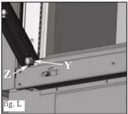 EDILKAMIN TITANO PLUS - Cleaning the glass (fig. M) - 3