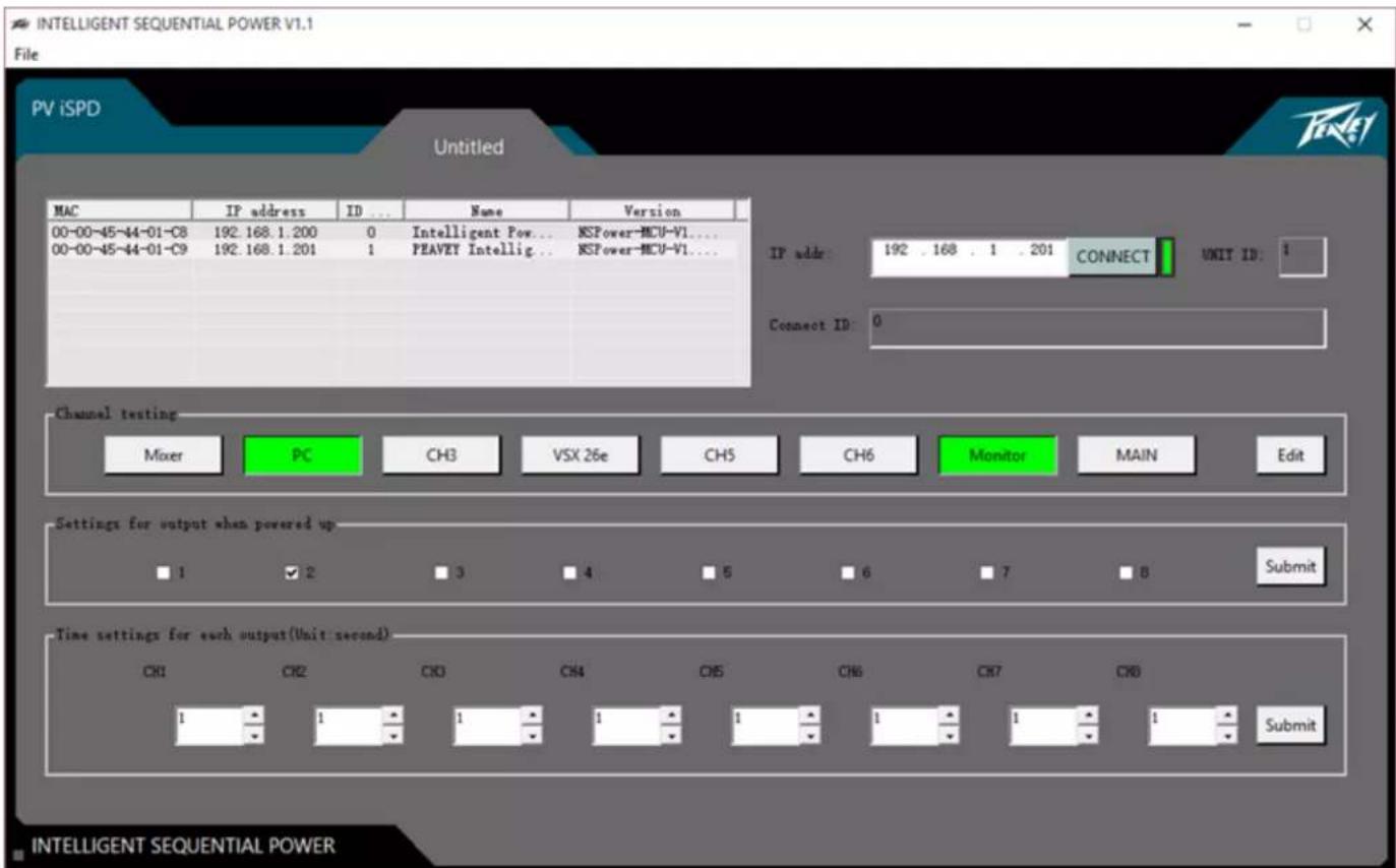 PEAVEY iSPD PRO - Test Outputs - 1