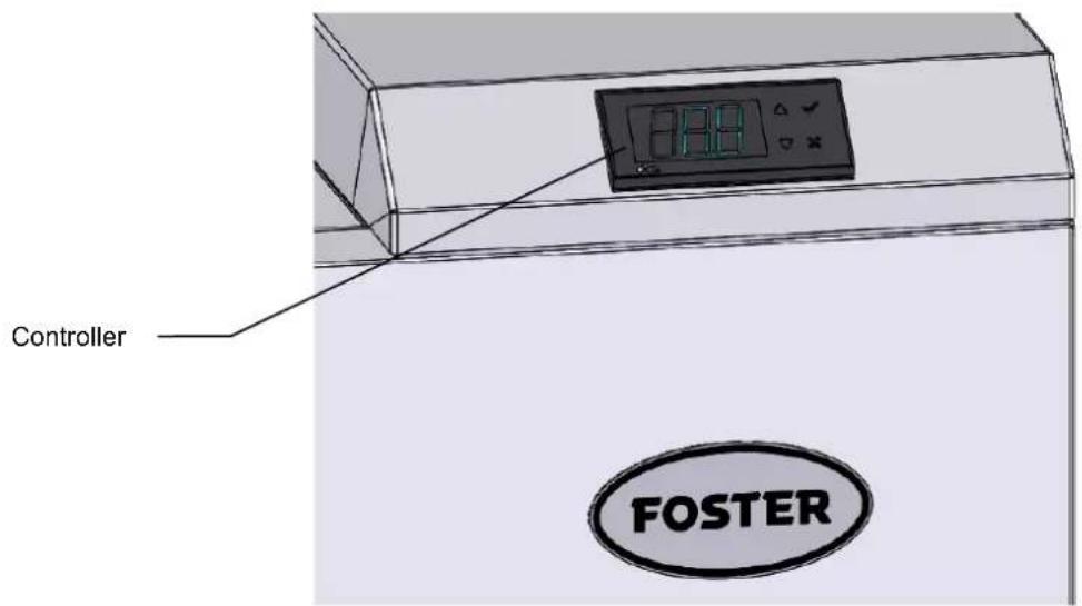 Foster PC189/9 - DESCRIPTION OF THE CONTROL PANEL - 1