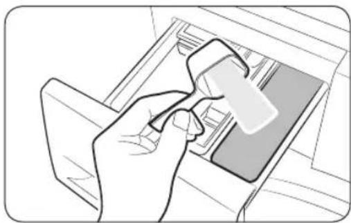 SAMSUNG WW7ST4542TE - To apply washing agents to the detergent drawer - 3