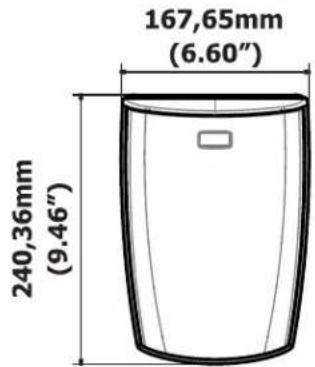167,65mm (6.60") 240,36mm (9.46")